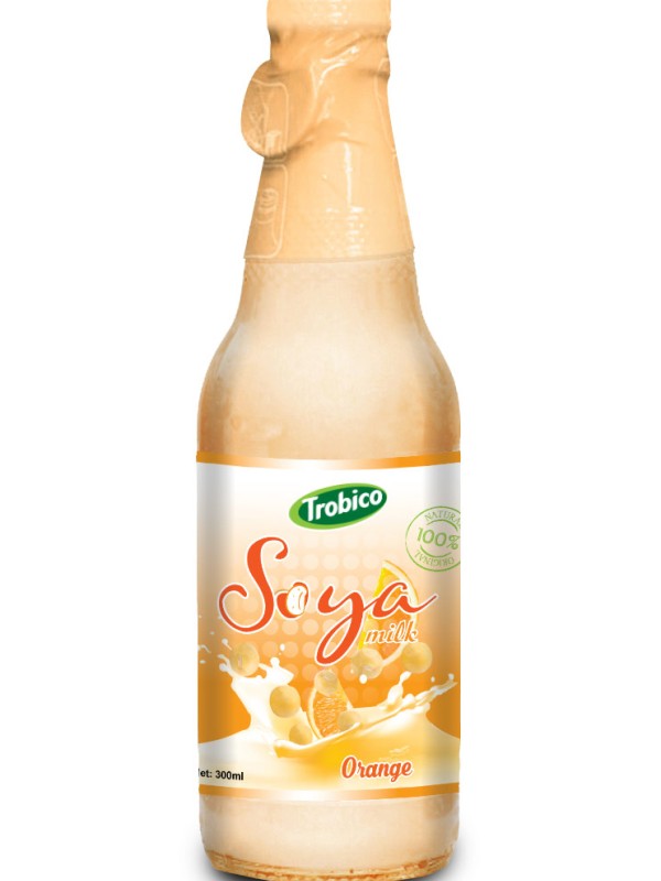300ml Soya milk with Orange